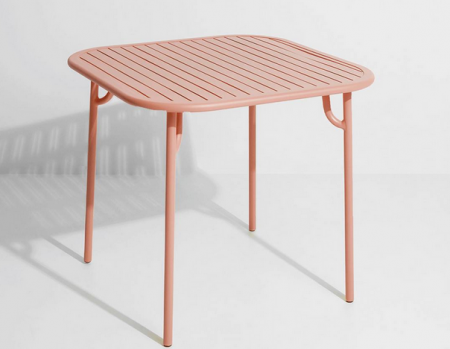 Table carré de jardin \ Weekend\  - Petite Friture