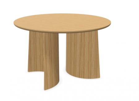 Table Ginger Ø120cm Chêne - Ondaretta