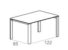 Table Sendo L140cm - Treku 