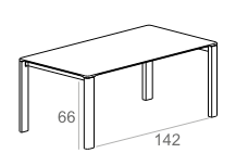Table Sendo L160cm - Treku 