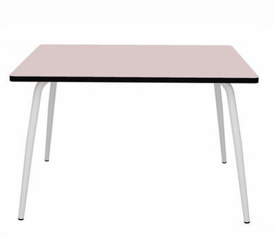 Table Vera 120*70 Pieds blancs - Les Gambettes