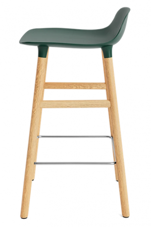 Tabouret Form pieds Chêne H:65 cm