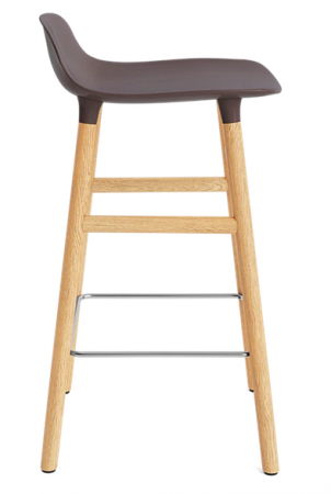 Tabouret Form pieds Chêne H:65 cm