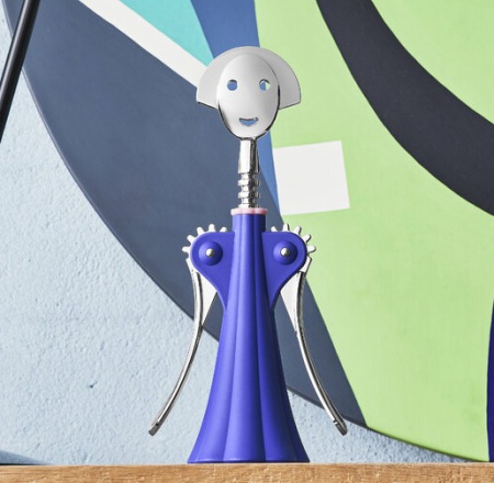 Tire-bouchon Anna G - Bleu fonc&eacute; - Alessi