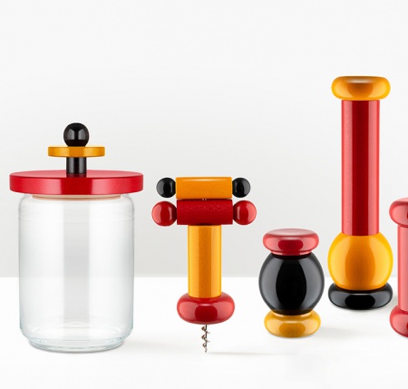 Tire-bouchon Rouge Alessi 100 Values Collection - Ettore Sottsass