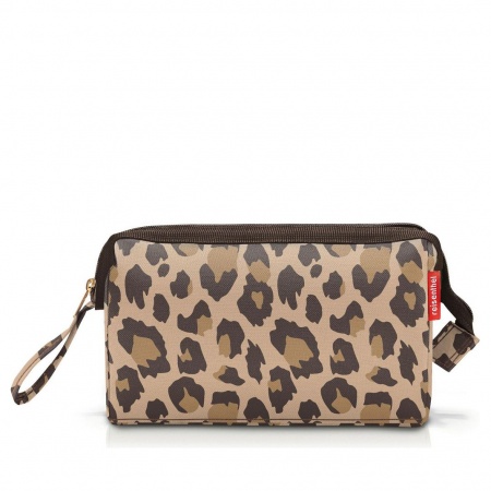 Trousse de toilette Travelcosmetic Leo macchiato - Reisenthel