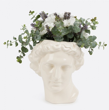 Vase blanc- Apollo - Doiy