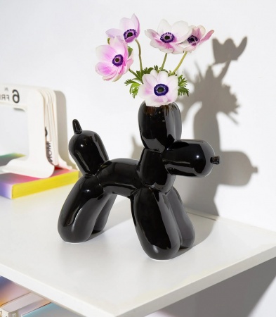 Vase bobby chien noir - Doiy