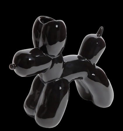 Vase bobby chien noir - Doiy