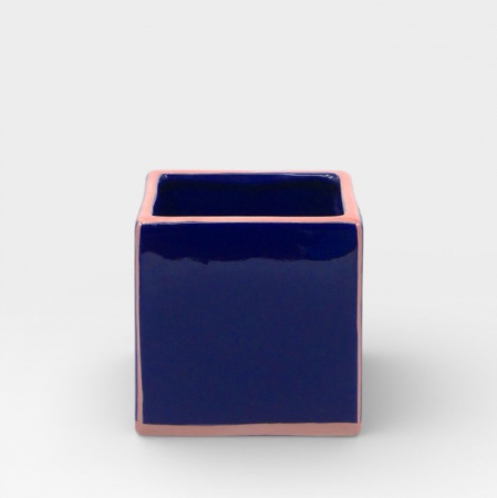 Vase simple Tile Bleu-rose - Table Machine