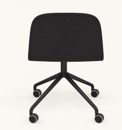 Visu Wide Chair pivotante avec roulettes - Muuto 