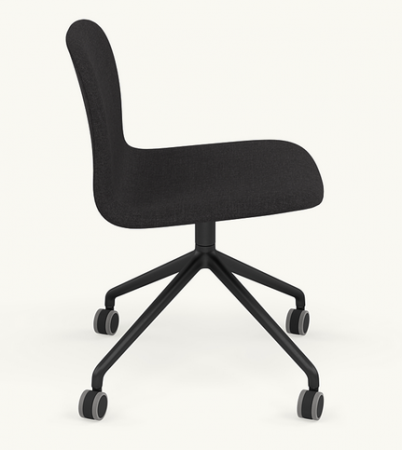 Visu Wide Chair pivotante avec roulettes - Muuto 